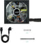 TooQ TQXGEII-700SAP - Stroomvoorziening Gaming - 700W 80 Plus Bronze - Zwart