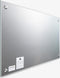 Navaris glassboard - Magnetisch bord 90 x 60 cm - Inclusief magneten en marker - Zwart
