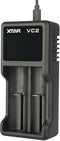 XTAR VC2 - USB Batterij-oplader - LCD-display - Zwart