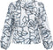 SISTERS POINT Vella-ls1 - Blouse - Losvallend met grafische print - Blauw/wit (2023)