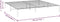 vidaXL - Bedframe - metaal - zwart - 183x213 - cm