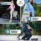 RADGEIST fietstas voor bagagedrager I fietstas & rugzak I tas voor fiets 100% waterdicht (reflectere