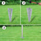 vidaXL - Gaashek - met - palen - 25x1,25 - m - gegalvaniseerd - staal