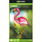 LED flamingo colorful version with a white LED for up to 8 hours of light