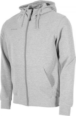 Stanno Base - Hooded Full Zip Sweat Top - Grijs