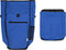vidaXL - Fietstas - voor - Achterdrager - 20 - L - Blauw - 34x16x59 - cm