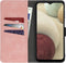 iMoshion Hoesje Geschikt voor Samsung Galaxy A12 Hoesje Met Pasjeshouder - iMoshion Uitneembare 2-in-1 Luxe Bookcase - Roze