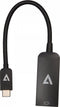V7 V7USBCDP14 - Adapter USB C naar DisplayPort - 8K Ultra HD - Zwart