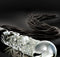 Pipedream Icicles glazendildo Icicles No. 38 zwart,transparant - 26,5 inch
