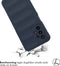 imoshion Hoesje - Geschikt voor Samsung Galaxy A23 (5G) - EasyGrip Backcover - Donkerblauw