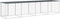 vidaXL - Kippenhok - met - dak - 403x98x90 - cm - gegalvaniseerd - staal - antraciet