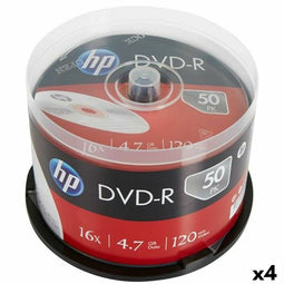 HP DVD-R 4,7 GB 16x - 50 Onderdelen (4 stuks)