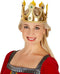 TecTake Koninginnenkostuum - dames - XL - Rood fluweel - inclusief kroon