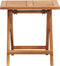 vidaXL - Ligbed - met - tafel - poly - rattan - en - massief - acaciahout