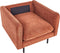 Fauteuil VINTERBRO Chenille Goudbruin