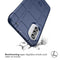 iMoshion Hoesje Geschikt voor Motorola Moto G82 / Moto G52 Hoesje Siliconen - iMoshion Rugged Shield Backcover - Blauw