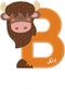 Sevi Dierenletter B 10 Cm Bruin