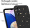 iMoshion Hoesje Geschikt voor Samsung Galaxy A14 (5G) / A14 (4G) Hoesje Siliconen - iMoshion Design hoesje - Zwart / Stars Gold