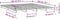 vidaXL - Palletbed - massief - grenenhout - 120x200 - cm
