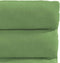 vidaXL - Eetkamerstoelen - 2 - st - fluweel - lichtgroen