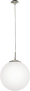 EGLO Rondo - Hanglamp - Ø 30 cm - In hoogte verstelbaar - Grijs/Wit