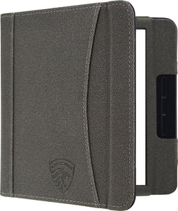 Hoesje Geschikt voor Kobo Libra H2O Sleepcover Premium Hoes Petroleum Grijs - ereader hoesje - cover