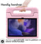 iMoshion Tablet Hoes Kinderen Geschikt voor Samsung Galaxy Tab A8 (2021/2022) - iMoshion Kidsproof Backcover met handvat - Lichtroze