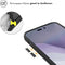iMoshion Hoesje Geschikt voor iPhone 14 Pro Max Hoesje - iMoshion Rugged Hybrid Case - Zwart / Transparant