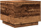vidaXL - Salontafel - met - LED-verlichting - 50x50x40 - cm - oud - houtkleurig