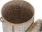 Basket spelset DKD Home Decor Bamboe (31 x 31 x 45 cm)