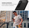 Spigen Rugged Armor - Soft Case - Schokbestendig en krasbestendig - Zwart