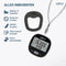 UPLY Stappenteller - 3D Sensor - Clip & Draagkoord - Zwart