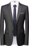 Herenpak - Slim Fit - 2-delig - Kostuum - Grey