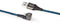 Nedis GCTB39300AL20 - Data- en oplaadkabel - 180° draaibare aansluiting - Blauw Zwart