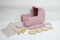 Little Dutch - Houten Poppenwagen - Soft Flowers - Roze