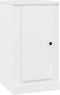 vidaXL - Dressoirs - 2 - st - 37,5x35,5x67,5 - cm - bewerkt - hout - hoogglans - wit