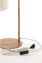 Light & Living Tafellamp Donio - Naturel/Crème- 26x20x59.5cm - Modern