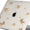Lunso Geschikt voor MacBook Pro 16 inch (2019) cover hoes - case - Swallow