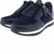 Gabor 96.438 - Lage Sneakers - Suède met krokodillenprint - Zwart - Maat 36