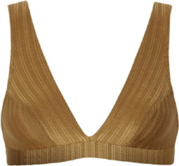 Beachlife Dull Gold - Easy Fit Bikinitop Dames - Cupmaat B t/m D - Goud