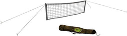 AXI multifunctioneel Sportnet - 300x80cm - Voor voetvolley tennis rebounder - Zwart