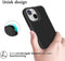 iMoshion Hoesje Geschikt voor iPhone 13 Hoesje Shockproof - iMoshion Rugged Hybrid Carbon Case - Zwart