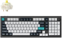 Keychron Q5 Max - Mechanisch Toetsenbord - QMK Knob Gateron Jupiter Banana Qwerty US - Zwart