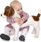 Melissa & Doug Pluchen jackrussellterriër - Zacht speelgoed - Dier - Alle leeftijden - Cadeau voor jongens en meisjes