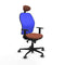 Jorquera Piqueras y Crespo 1D036G1 - Bureaustoel - Hoofdsteun - Blauw Bruin