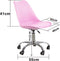 Bureaustoel - hoogte verstelbaar 47-57 cm - roze