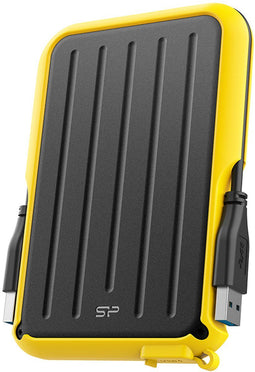 Silicon Power Armor A66 - Externe HDD 2TB - USB 3.2 Gen 1 - Geel