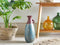 Beliani VELIA - Decoratieve vaas - Blauw - Terracotta