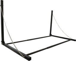 ProPlus Opklapbaar Bandenrek - Muurbevestiging - Autobanden opberger - Verstelbaar 90 tot 130 cm - Staal