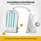 Bolusso Gezichtsbruiner - Gelaatsbruiner 4x 15W - 2 Zonnebank Brillen - Wit